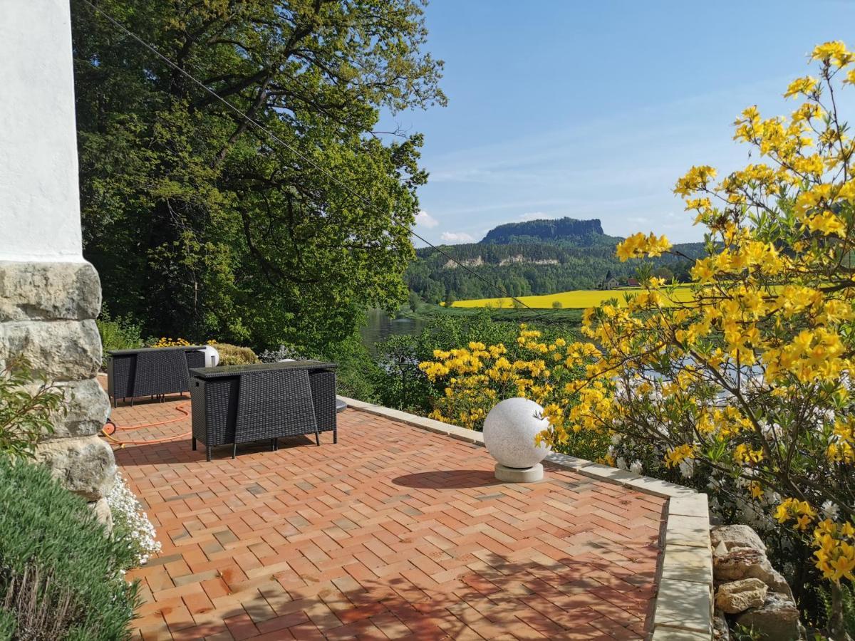 Villa Belvedere  Rathen Exterior foto
